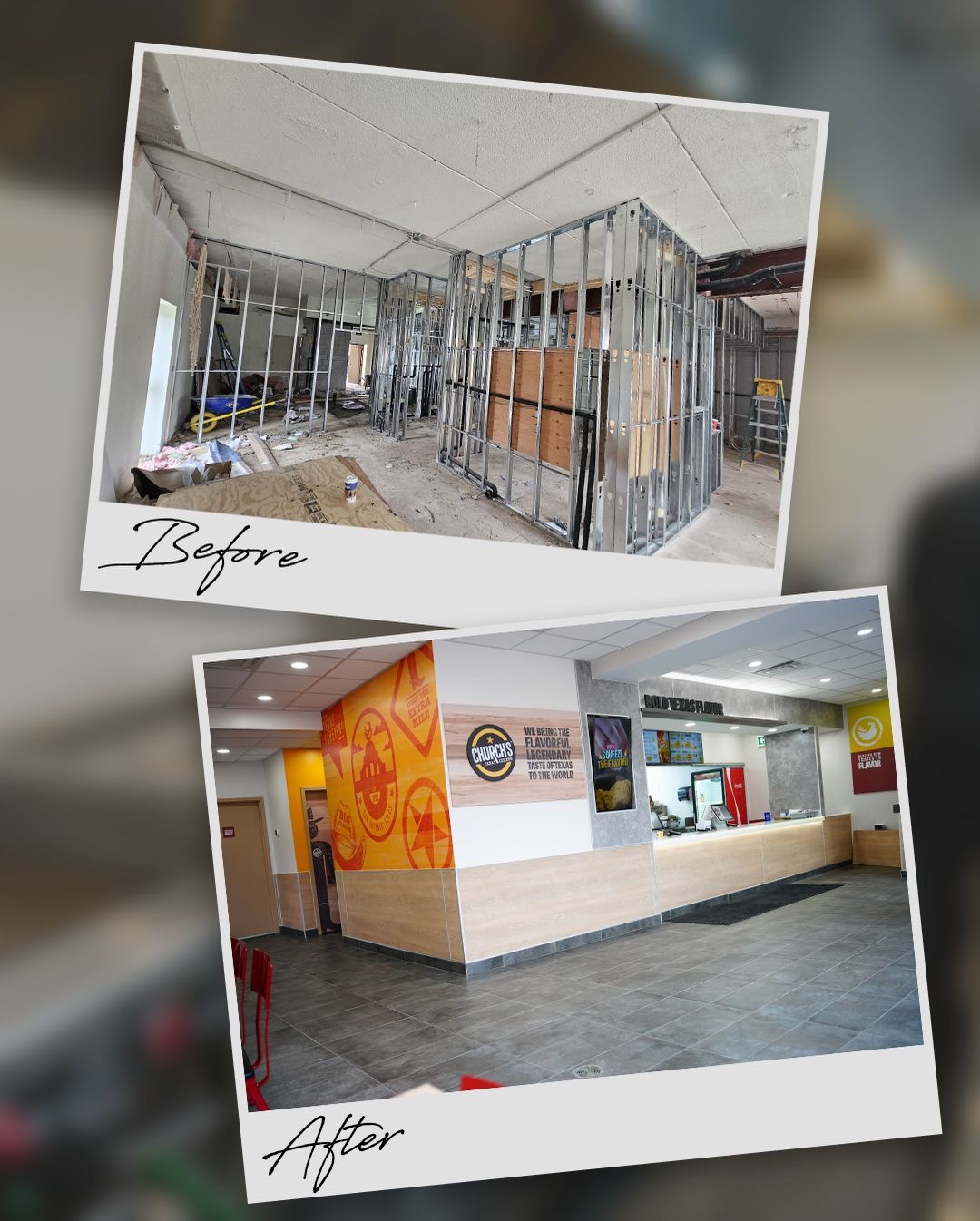 Church's Chicken — before / after view 2