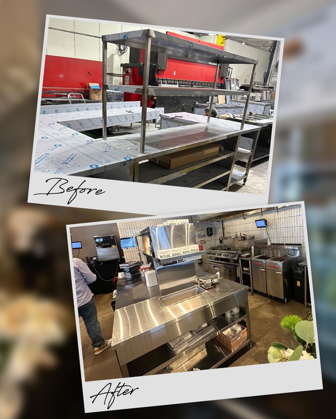 Soul Burgers — before / after view 3